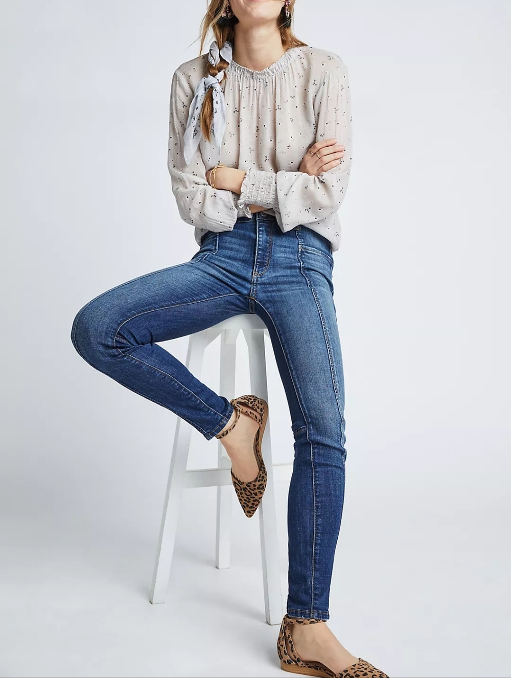 ANTHRO | $148 Pilcro Denim Legging Jeans - Picture 2 of 6